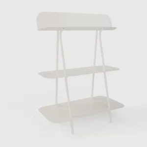 Machinist Craft - Tensa Metal Dresuar & Raf Ünitesi - Beyaz