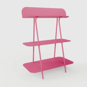 Machinist Craft - Tensa Metal Dresuar & Raf Ünitesi - Pembe