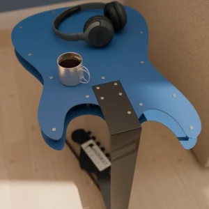 DreamOn Gitar Tasarımlı Metal Sehpa - Görsel 8