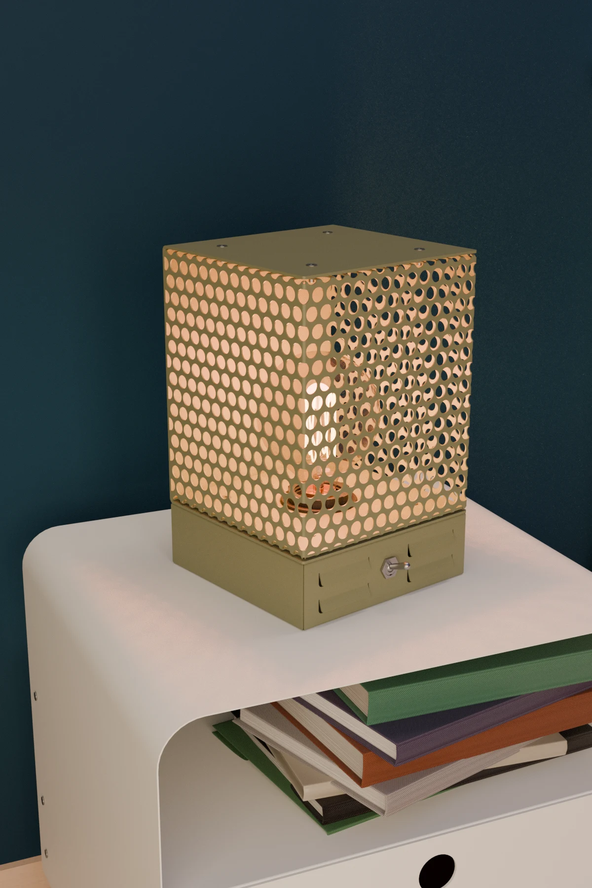 Locker Metal Masa Lambası - Görsel 13