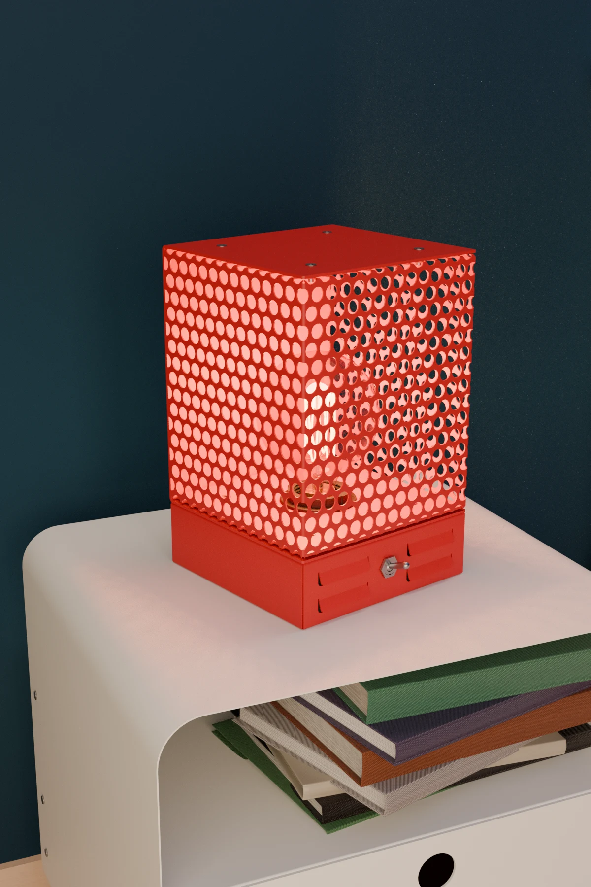 Locker Metal Masa Lambası - Görsel 4