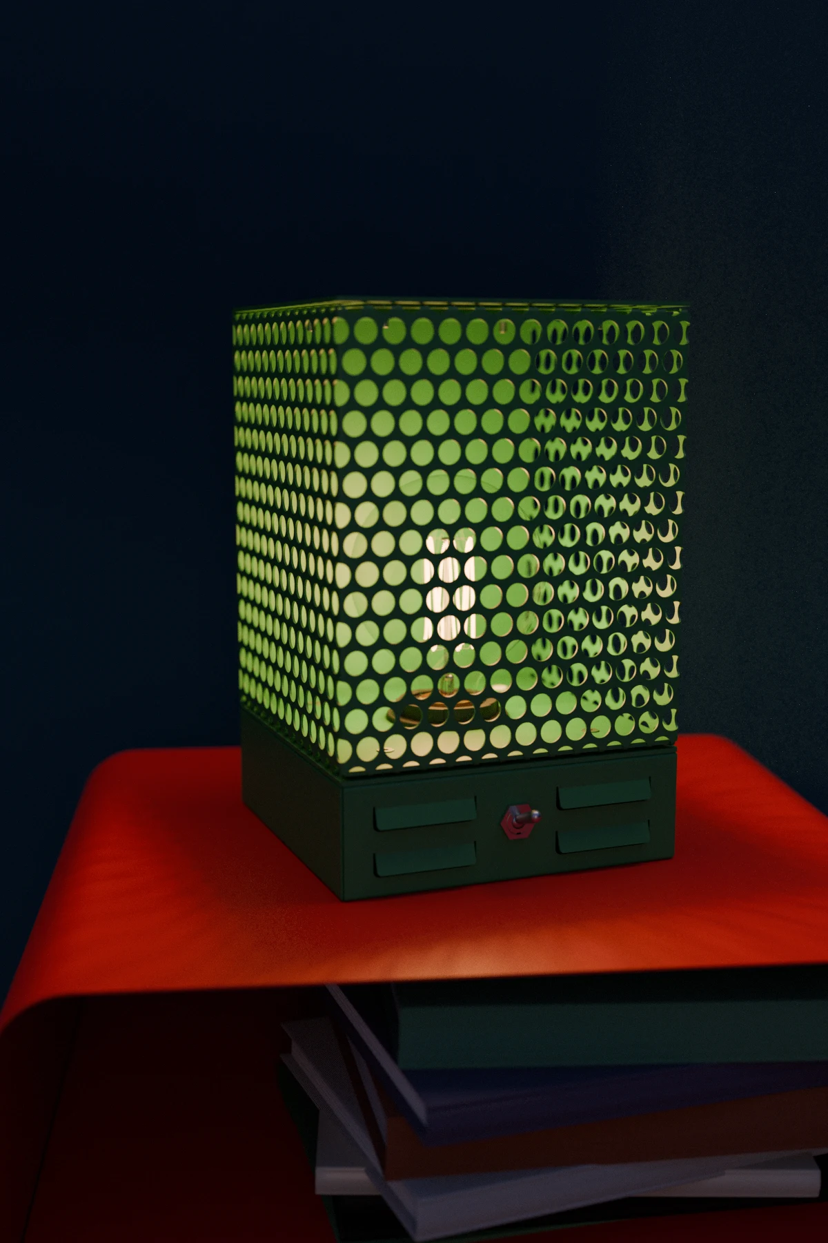 Locker Metal Masa Lambası - Görsel 5