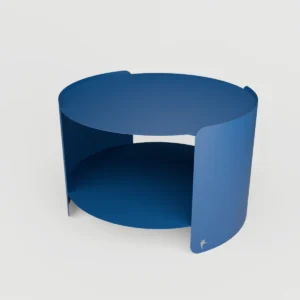 Orb Metal Orta Sehpa - 80 cm - Mavi