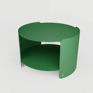 Orb Metal Orta Sehpa - 80 cm - Yeşil