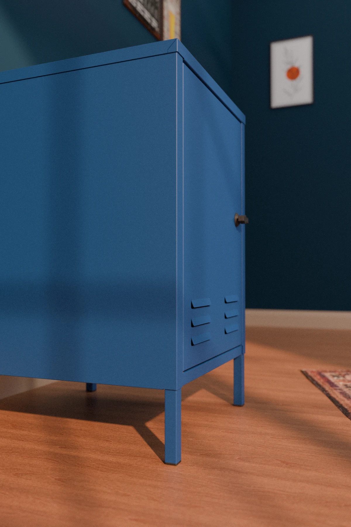 Django Metal Komodin - Raflı Kapaklı Dolap - Görsel 20