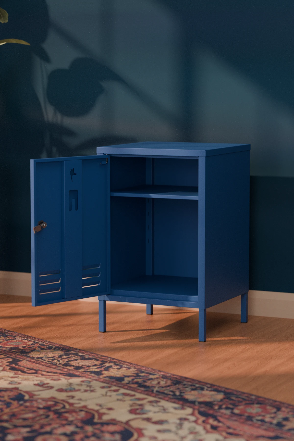 Django Metal Komodin - Raflı Kapaklı Dolap - Görsel 19