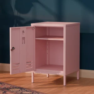 Alternative view of Django Metal Komodin - Raflı Kapaklı Dolap