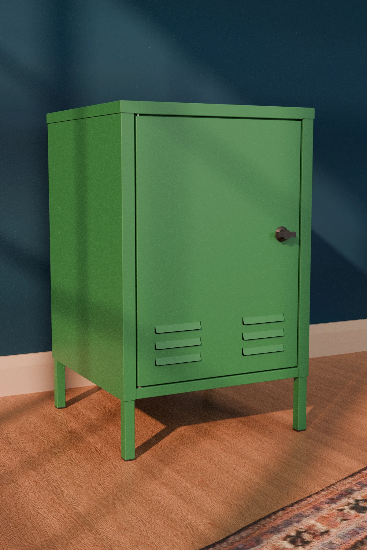 Django Metal Komodin - Raflı Kapaklı Dolap - Görsel 10